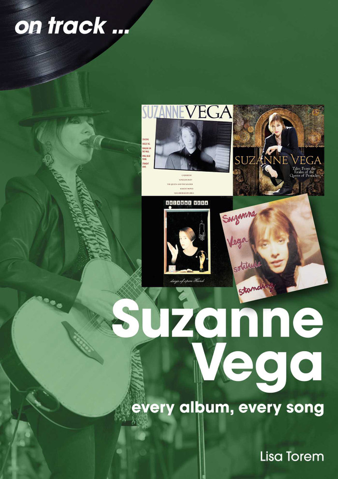 Suzanne Vega: every album, every song book cover by Lisa Torem