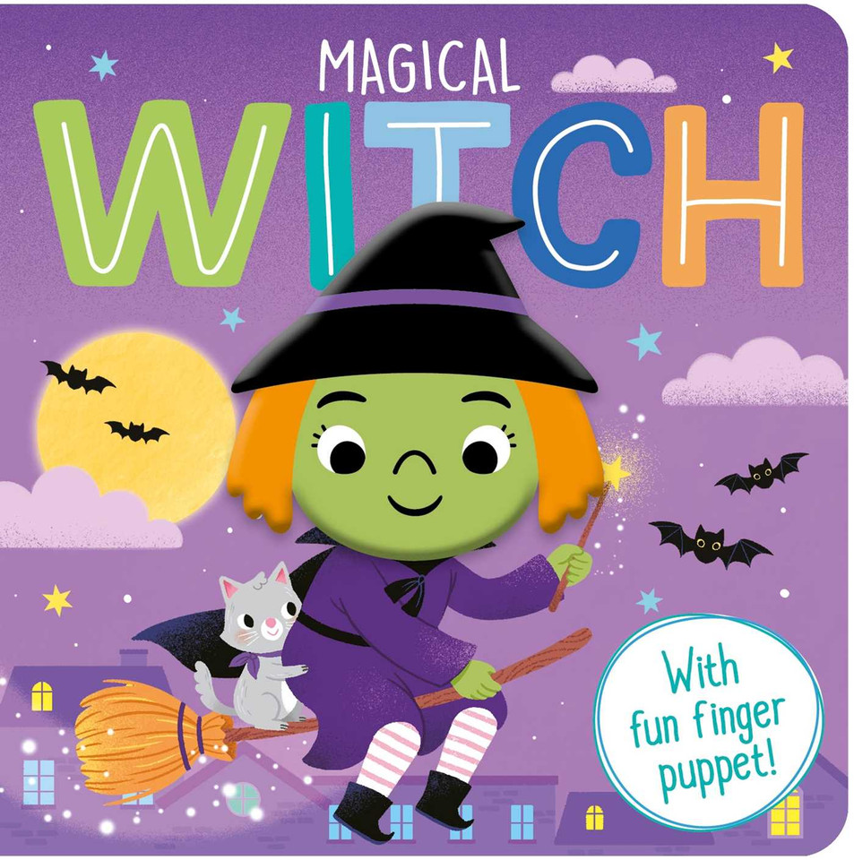 Magical Witch: A Finger Puppet Board Book Ages 0-4 book cover by IglooBooks