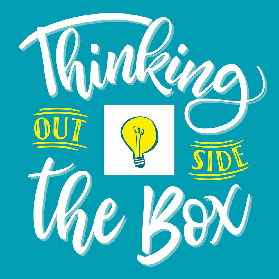 Thinking Outside the Box: Guided Journal book cover by IglooBooks