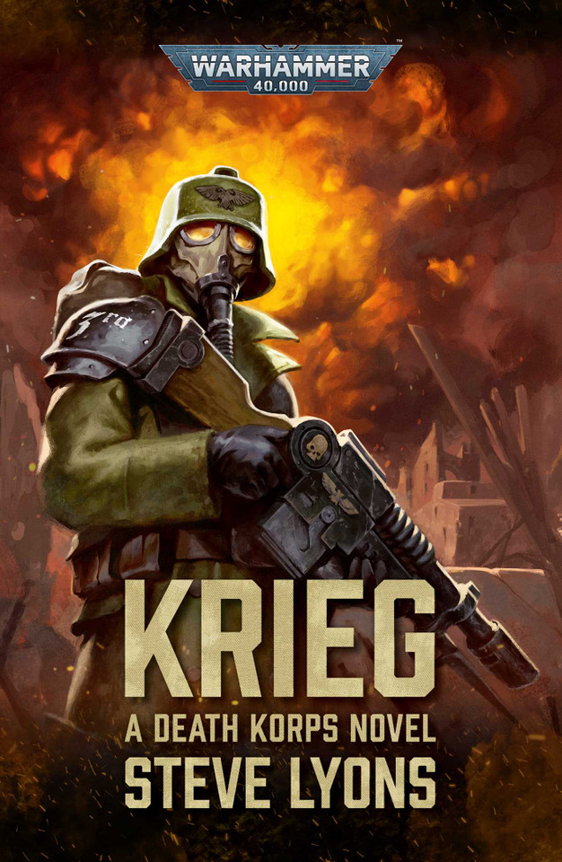 Krieg (Warhammer 40,000) book cover by Steve Lyons