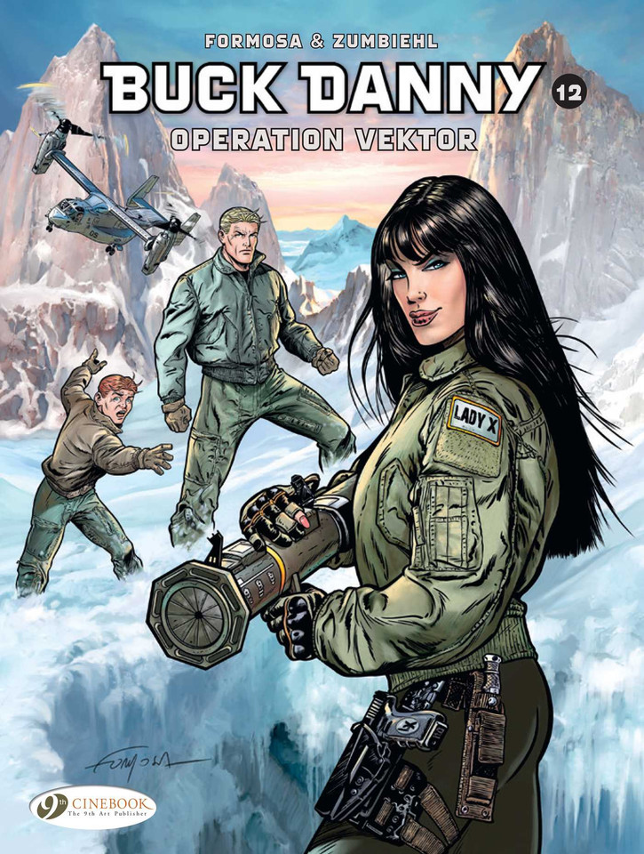 Buck Danny: Operation Vektor (Buck Danny) book cover by Frédéric Zumbiehl