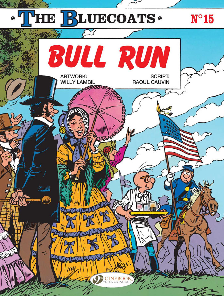 Bull Run (The Bluecoats) book cover by Raoul Cauvin
