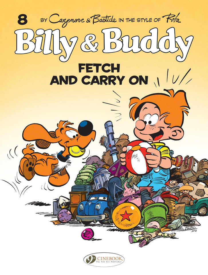 Fetch and Carry On (Billy & Buddy) book cover by Christophe Cazenove