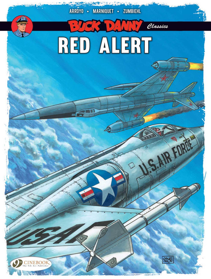 Red Alert (Buck Danny Classics) book cover by Frédéric Zumbiehl