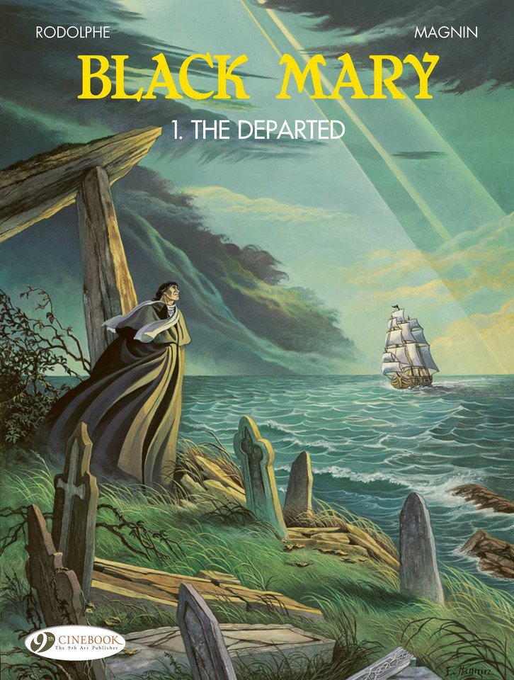 The Departed (Black Mary) book cover by Rodolphe