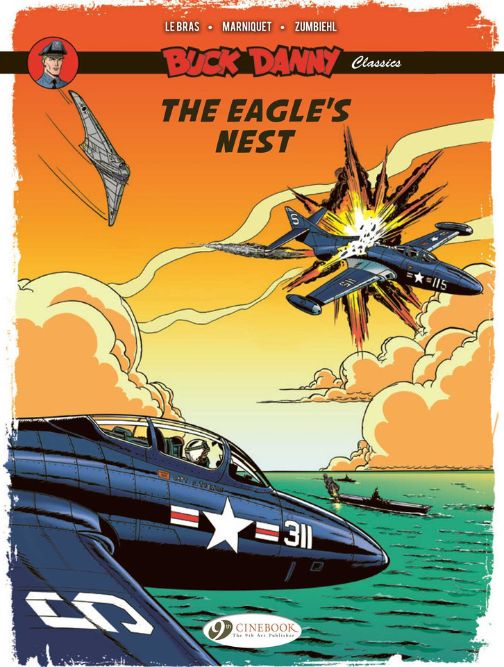 The Eagle's Nest (Buck Danny Classics) book cover by Frédéric Zumbiehl