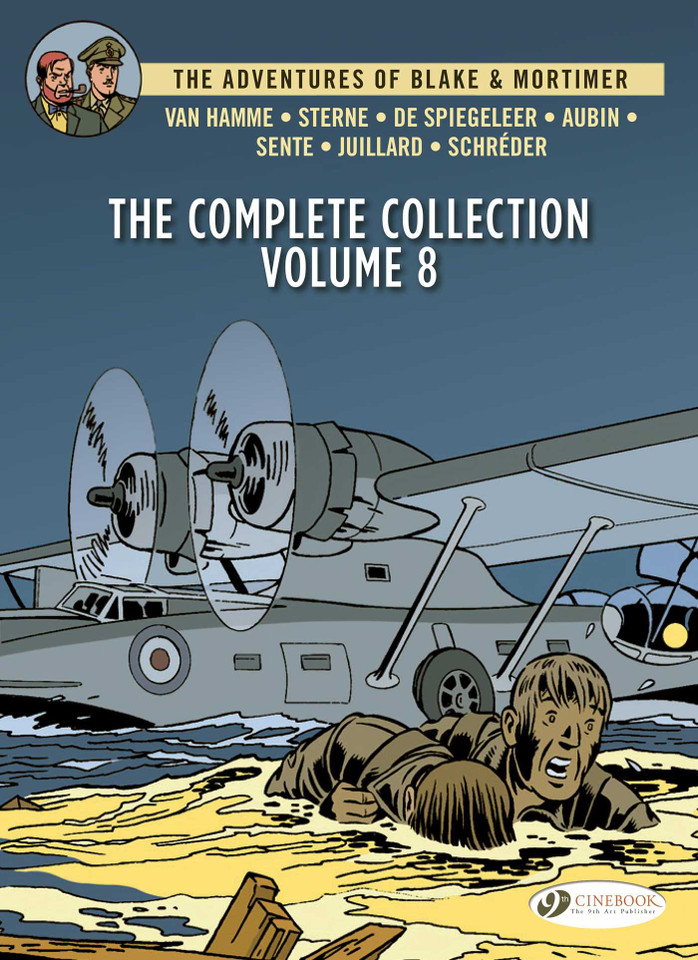 The Complete Collection Vol.8 (Blake & Mortimer) book cover by Jean Van Hamme, Yves Sente