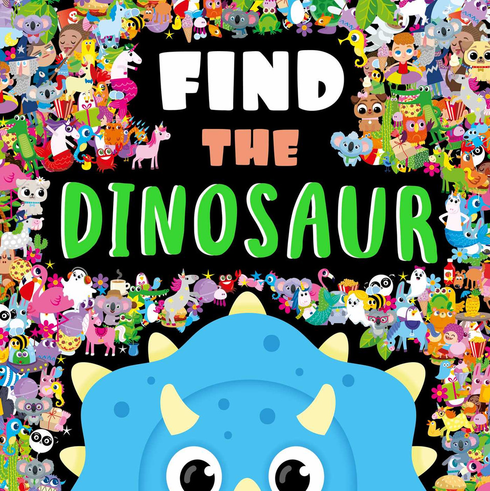 Find the Dinosaur: a Look and Find Book book cover by IglooBooks