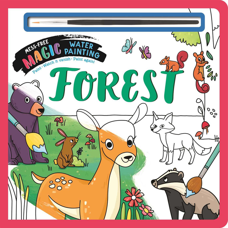 Forest: Mess-free Magic Water Painting book cover by IglooBooks