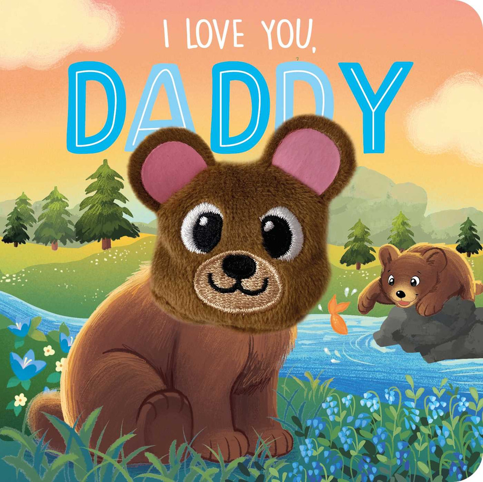 I Love You, Daddy: Finger Puppet Board Book book cover by IglooBooks