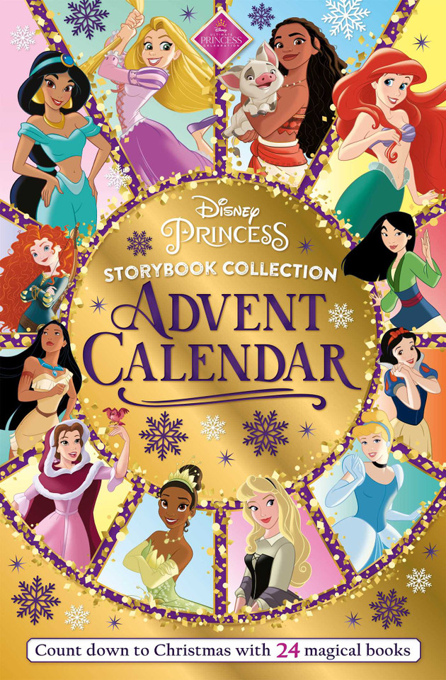 Disney Princess: Storybook Collection Advent Calendar: A Festive Countdown with 24 Books book cover by IglooBooks