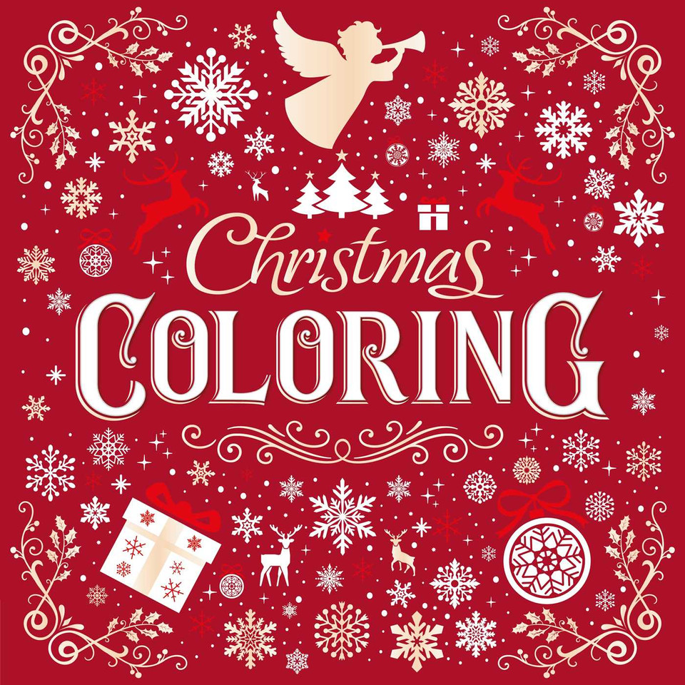 Christmas Coloring: Adult Coloring Book book cover by IglooBooks