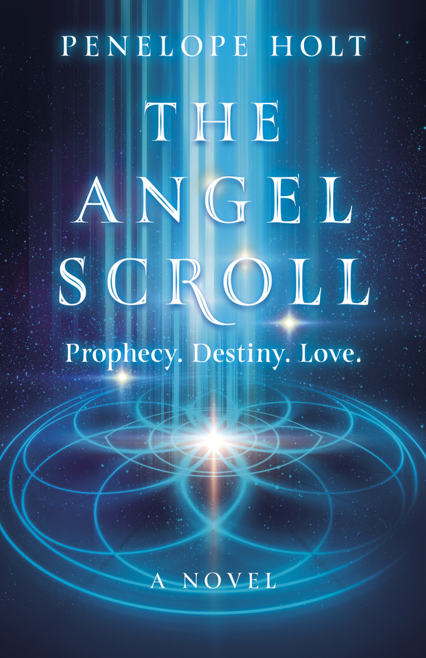 The Angel Scroll: Prophecy. Destiny. Love - A Novel book cover by Penelope Holt