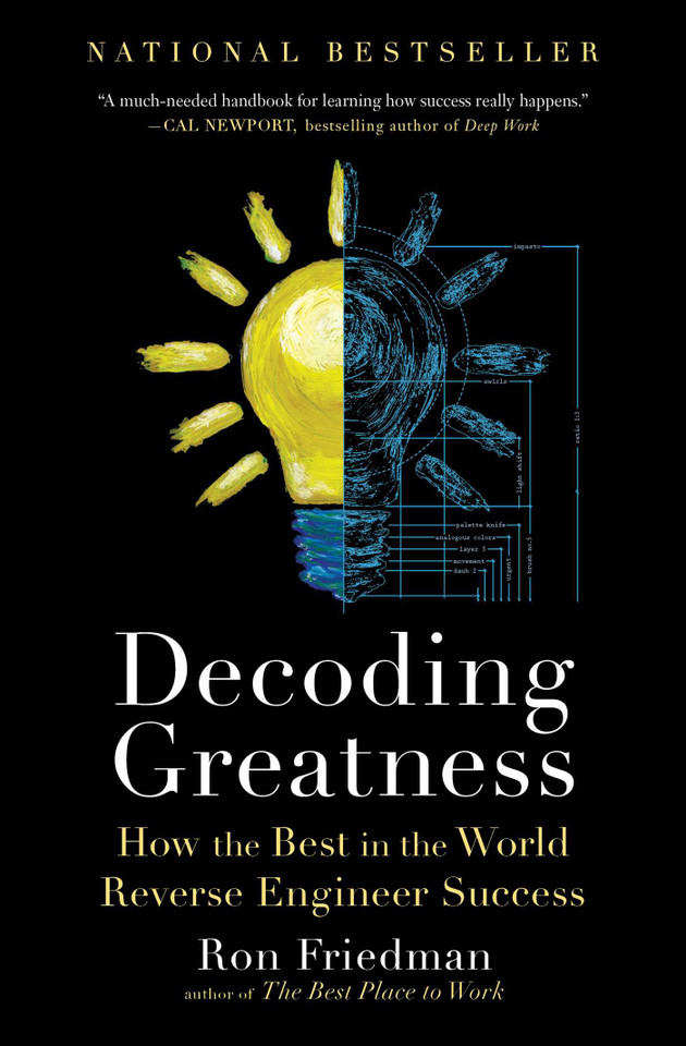 Decoding Greatness: How the Best in the World Reverse Engineer Success book cover by Ron Friedman