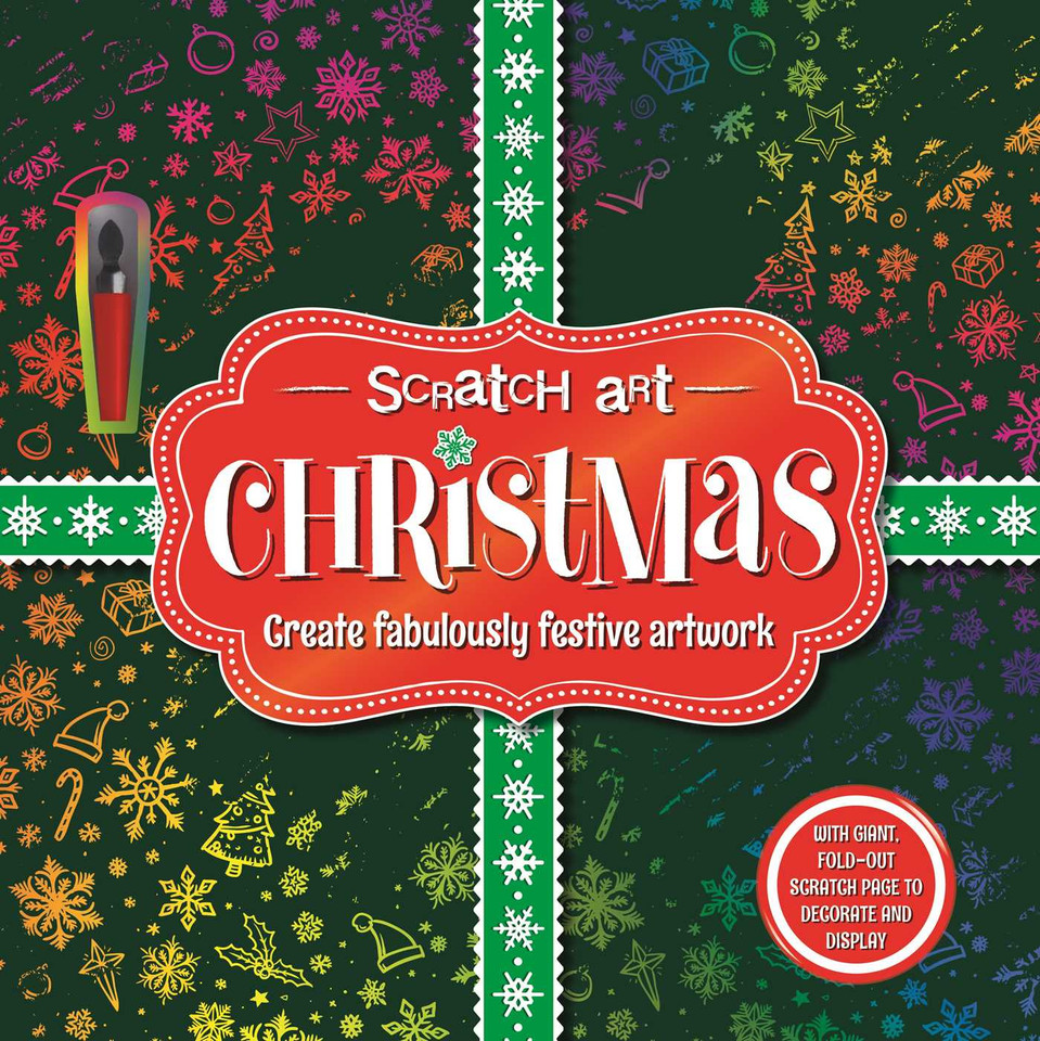 Christmas: Adult Scratch Art Activity Book book cover by IglooBooks, Alexandra  Chapman
