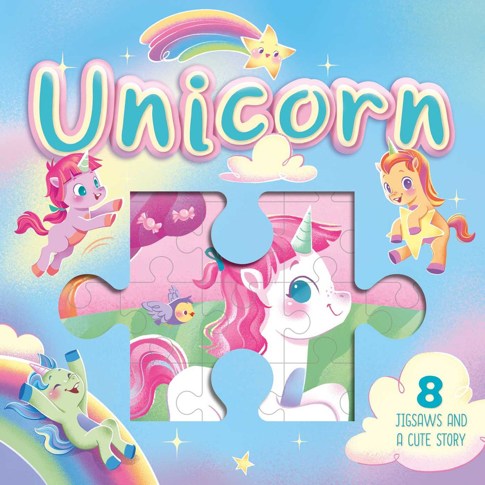 Unicorn: a Jigsaw Storybook book cover by IglooBooks