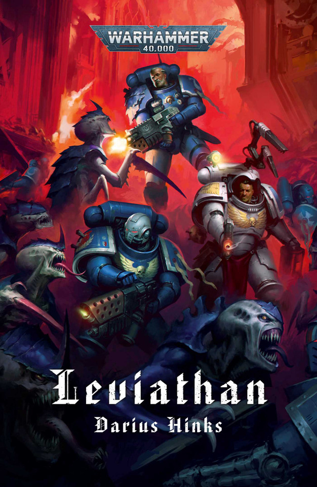 Leviathan (Warhammer 40,000) book cover by Darius Hinks