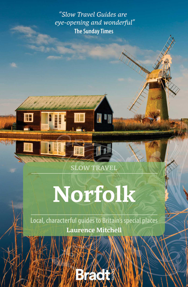 Norfolk (Slow Travel) book cover by Laurence Mitchell