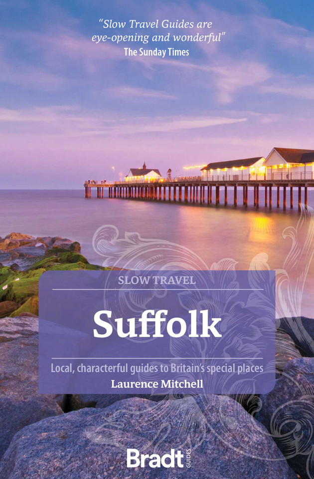 Suffolk (Slow Travel) book cover by Laurence Mitchell