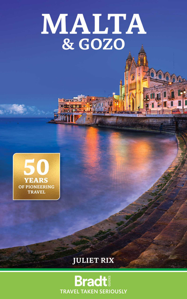 Malta and Gozo book cover by Juliet Rix
