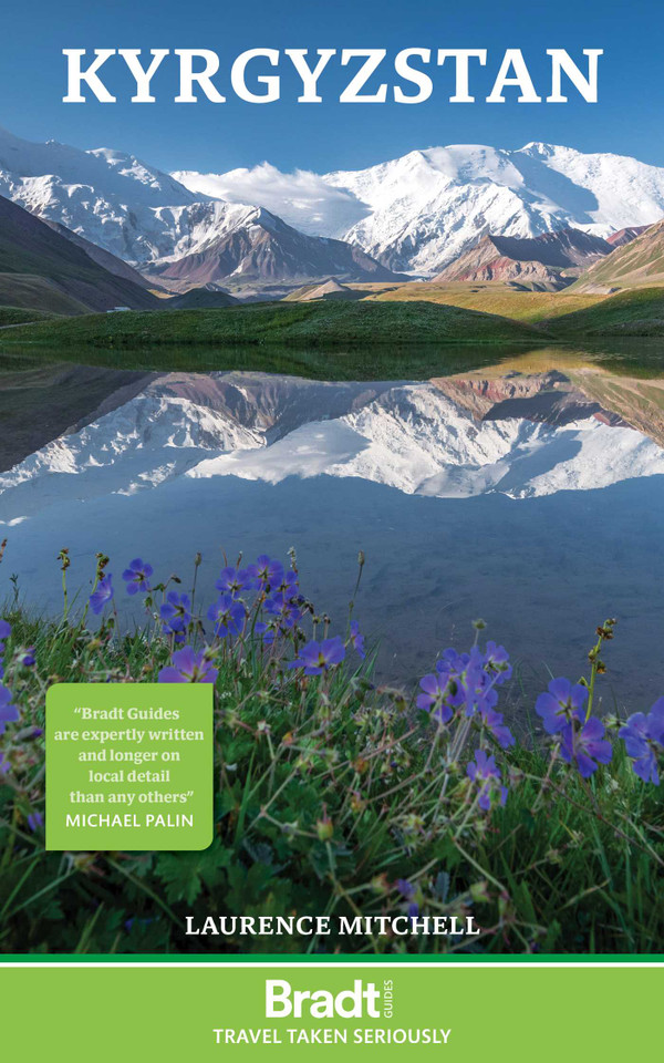 Kyrgyzstan book cover by Laurence Mitchell
