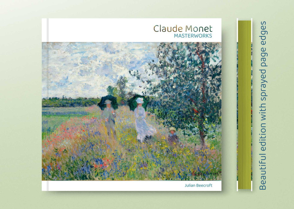Claude Monet: Masterworks (Masterworks) book cover by Julian Beecroft