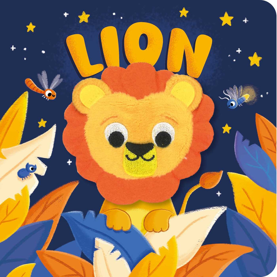 Lion: A Finger Puppet Board Book book cover by IglooBooks