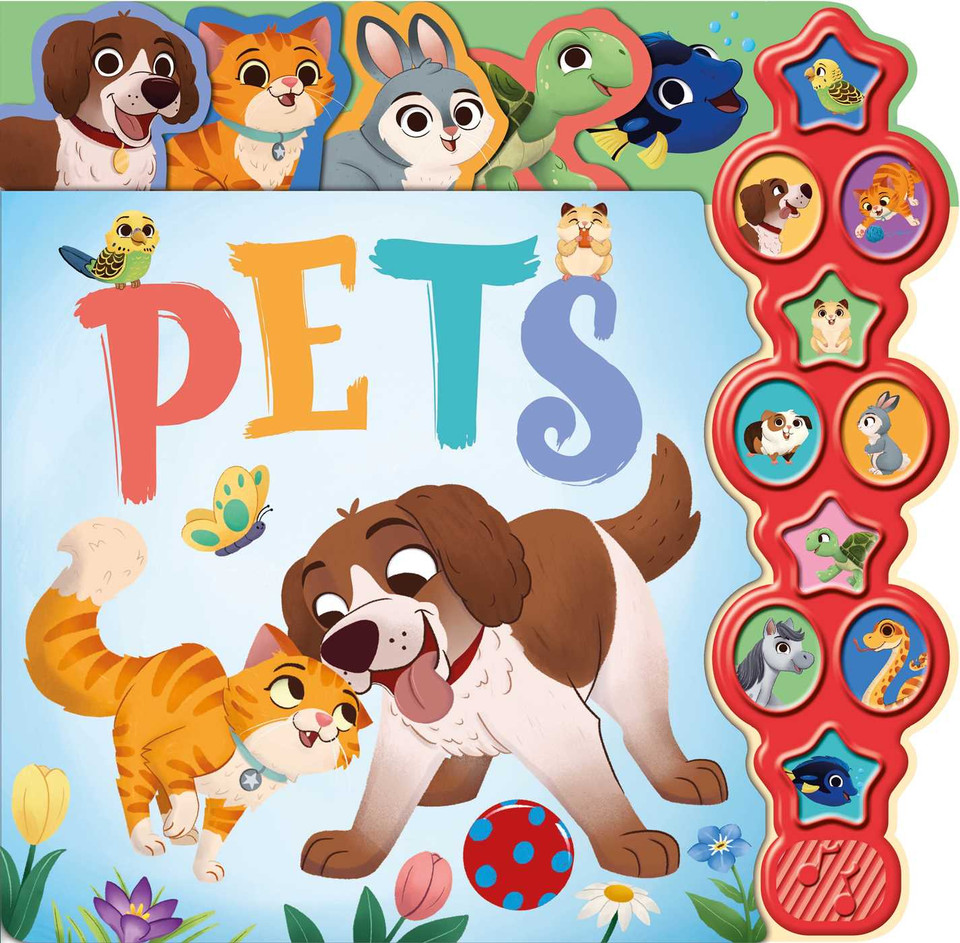 Pets: Interactive Children's Sound Book with 10 Buttons (10 Button Sound Books) book cover by IglooBooks