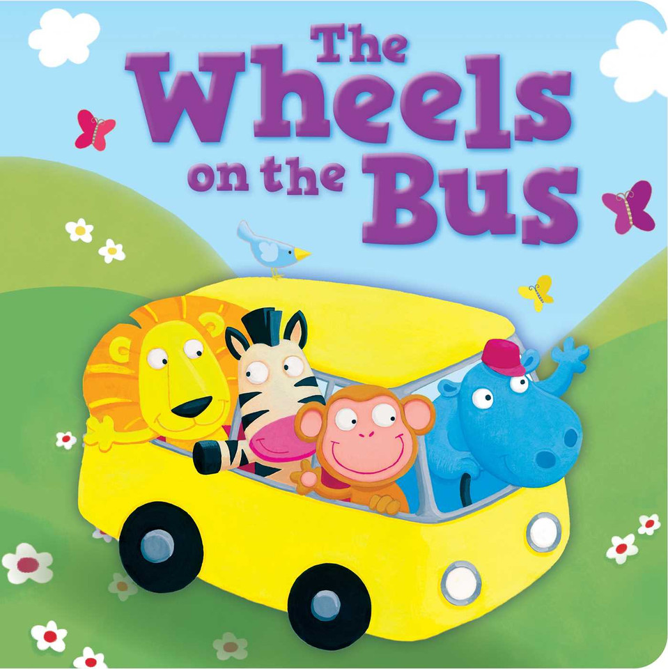 The Wheels on the Bus: Padded Board Book book cover by IglooBooks