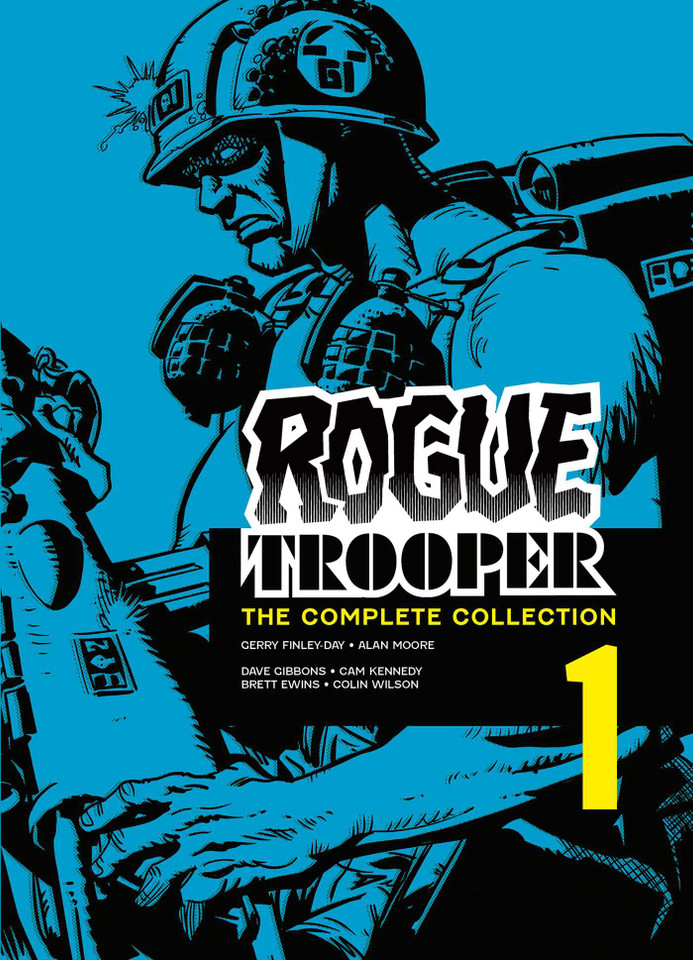 Rogue Trooper: The Complete Collection - Book 1 (Rogue Trooper: Complete Collection) book cover by Gerry Finley-Day, Alan Moore