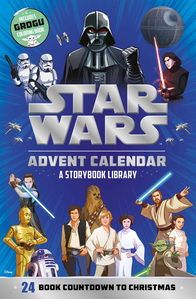Star Wars: Advent Calendar: a Storybook Library with 24 Intergalactic Books to Read Every Day before Christmas book cover by IglooBooks