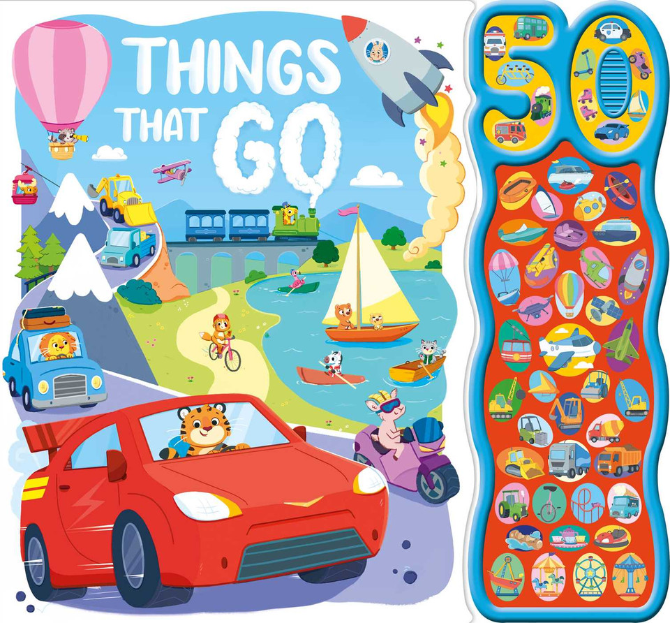 Things That Go: with 50 Fun Sound Buttons book cover by IglooBooks