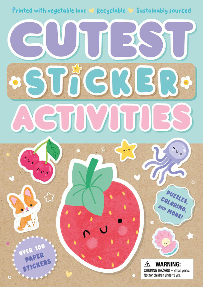 Cutest Sticker Activities: A Recyclable Sticker & Activity Book book cover by IglooBooks