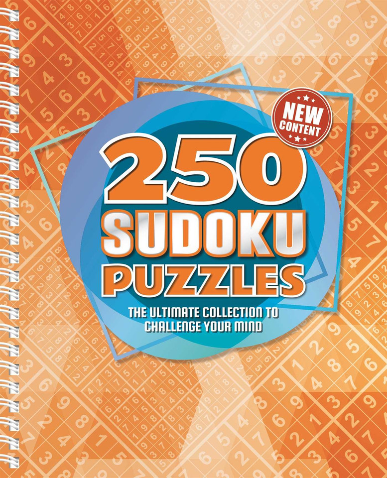 250 Sudoku Puzzles: 250 Easy to Hard Sudoku Puzzles for Adults book cover by IglooBooks