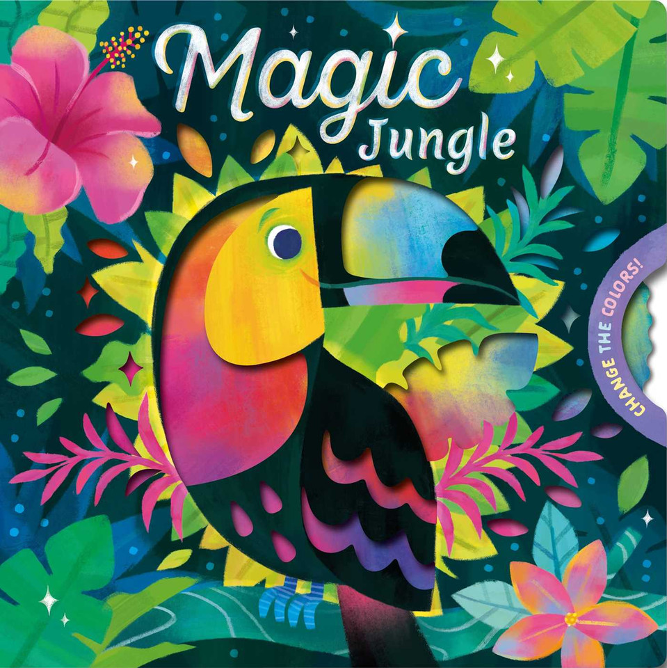 Magic Jungle: Spin the Wheel to Change the Colors! book cover by IglooBooks