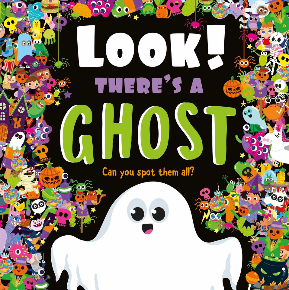 Look! There's a Ghost: Look and Find Book book cover by IglooBooks
