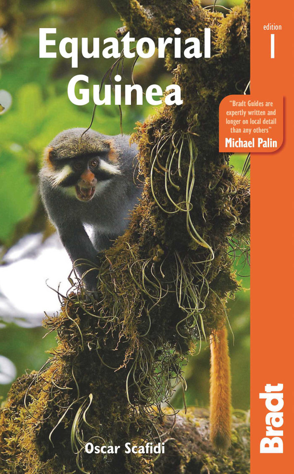 Equatorial Guinea (Bradt Travel Guide) book cover by Oscar Scafidi