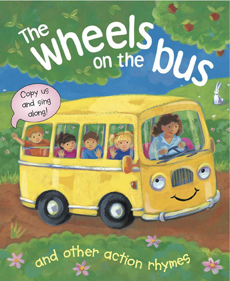 The Wheels On The Bus, and Other Action Rhymes: Copy Us and Sing Along! book cover by Nicola Baxter