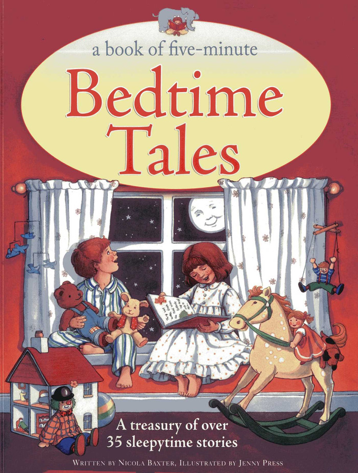Book of Five-Minute Bedtime Tales book cover by Nicola Baxter