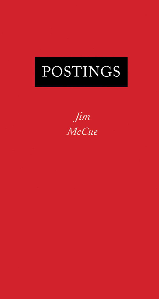 Postings (Postings) book cover by Jim McCue