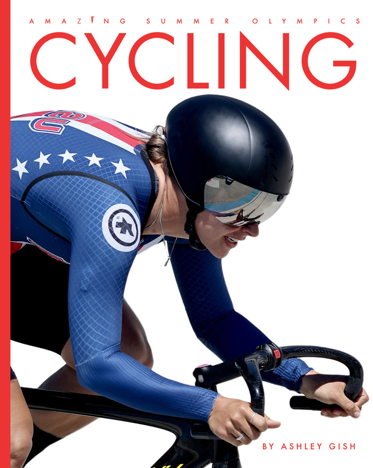 Cycling book cover by Ashley Gish