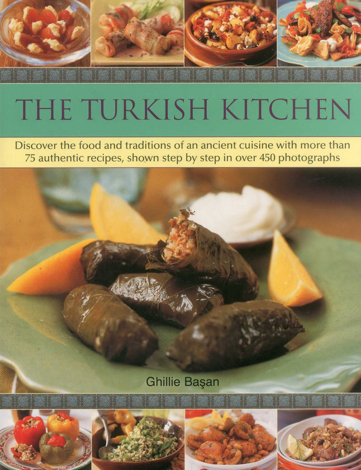 The Turkish Kitchen book cover by Ghillie Basan