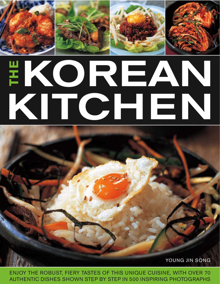 The Korean Kitchen book cover by Young Jin Song