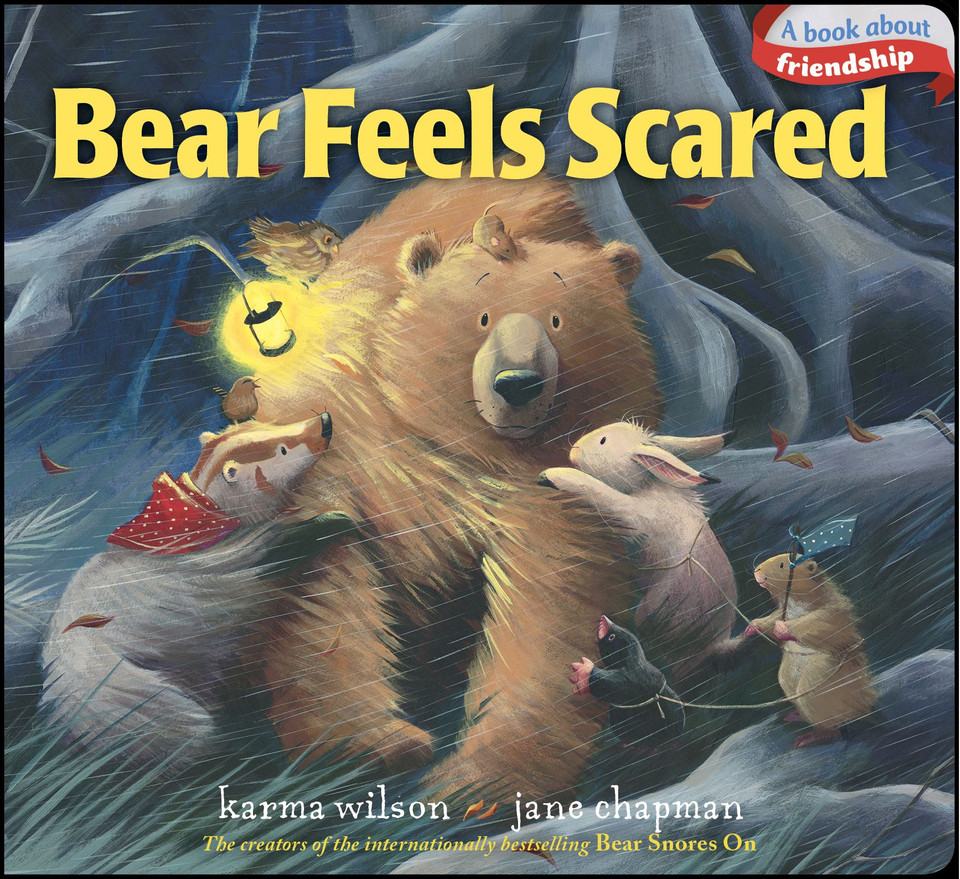 Bear Feels Scared (The Bear Books) book cover by Karma Wilson