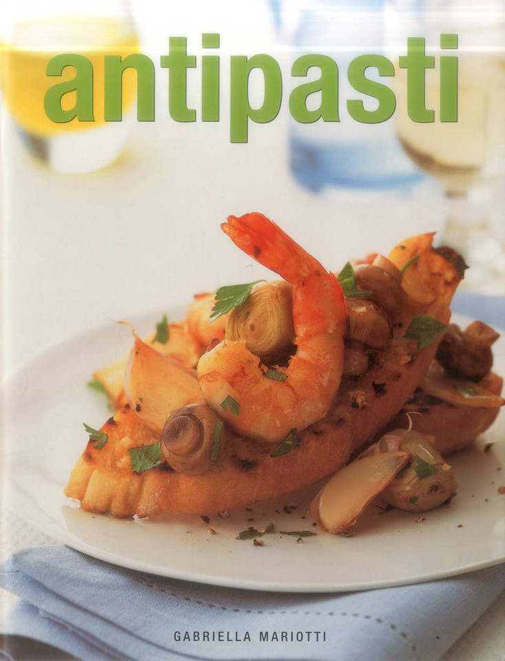 Antipasti book cover by Gabriella Mariotti