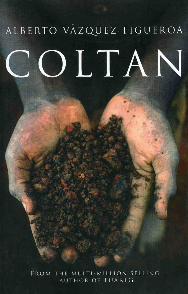 Coltan book cover by Alberto Vazquez-Figueroa