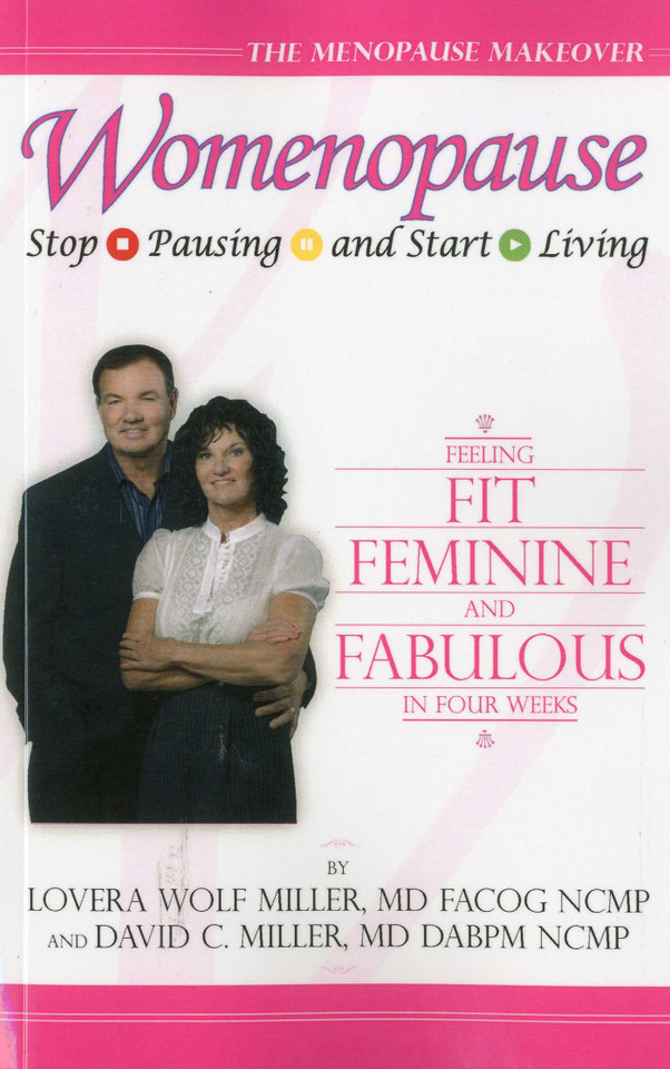 Womenopause: Stop Pausing and Start Living book cover by Lovera Wolf Miller, David C. Miller