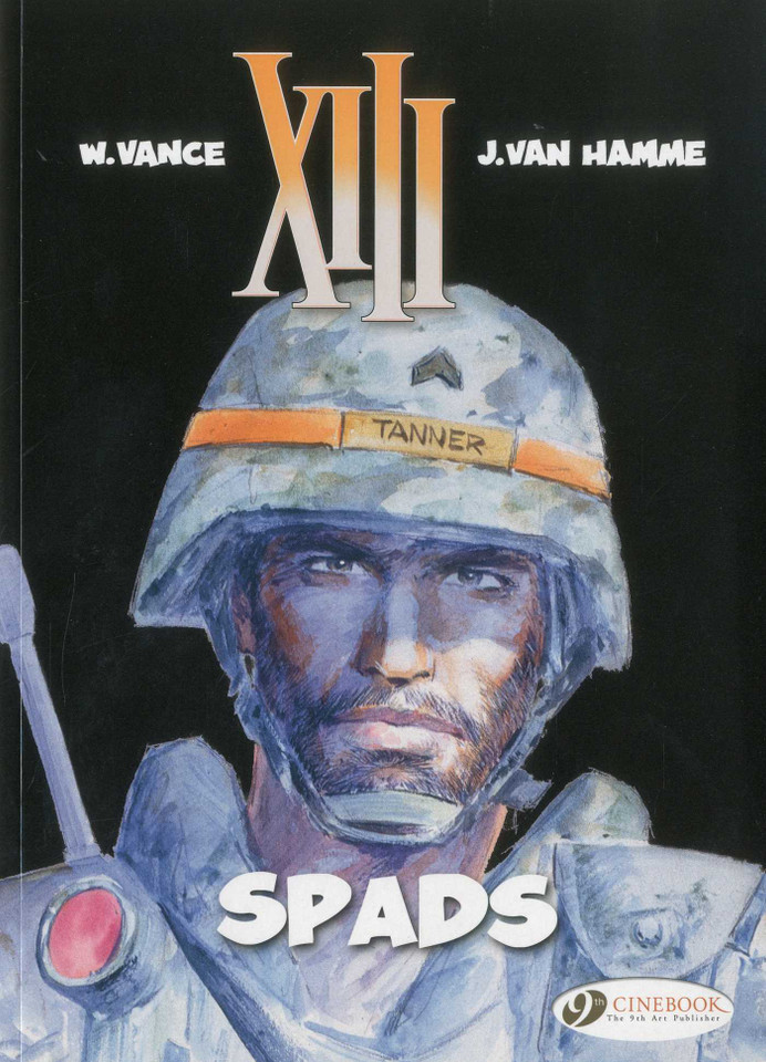 SPADS (XIII) book cover by Jean Van Hamme