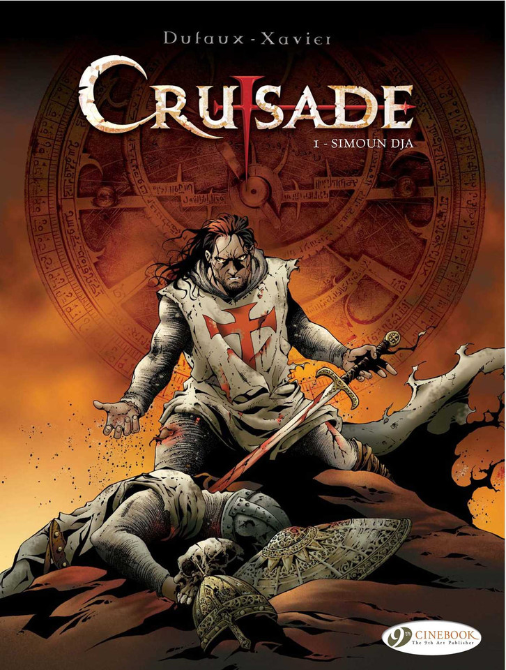 Simoun Dja (Crusade) book cover by Jean Dufaux