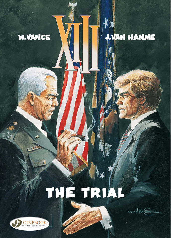 The Trial (XIII) book cover by Jean Van Hamme